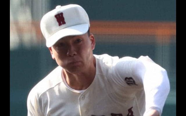 自慢の球威で8回1失点　早稲田実・中村「出力上がった」　センバツ