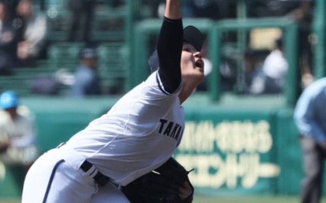 高松商の剛腕が148キロ、早稲田実の左腕が146キロをマーク！140キロ超えは27名に！【【2025センバツ球速一覧】