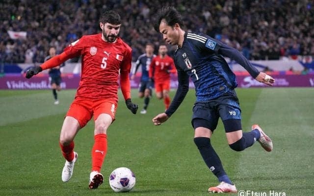 ｢厳しかった｣バーレーン戦、三笘薫ら｢ボールが足につかない｣前線と、日本の｢組織として｣の問題点【祝W杯8大会連続出場｢日本代表｣成長の証】(1)