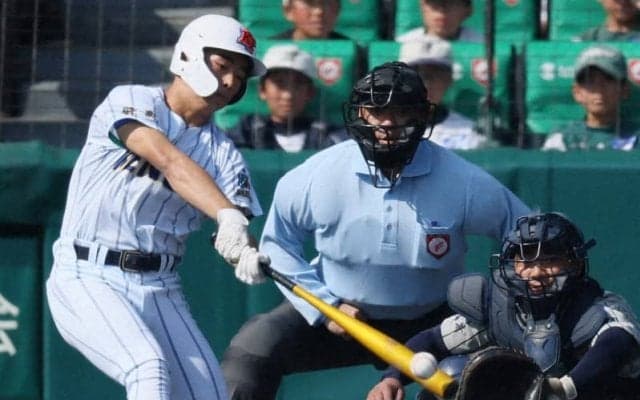 前回王者の健大高崎、準々決勝へ　敦賀気比に競り勝つ　センバツ