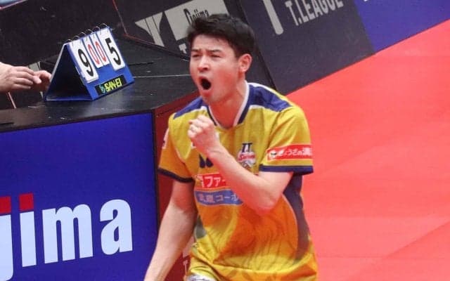 初優勝のT.T彩たまをけん引で“ダブルMVP”受賞　2点起用の有延大夢が述べた感謝「琉球で学んできたことが活かされた」【Tリーグ】