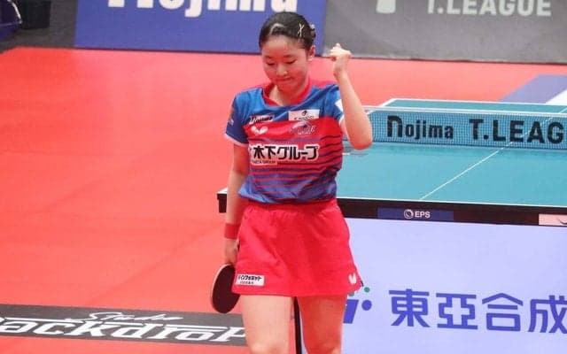 白熱の女子ファイナル　張本美和が今季最多18勝の橋本帆乃香に奮闘「緊張したが勝ち切れた」平野美宇が第3マッチに挑む【Tリーグ】