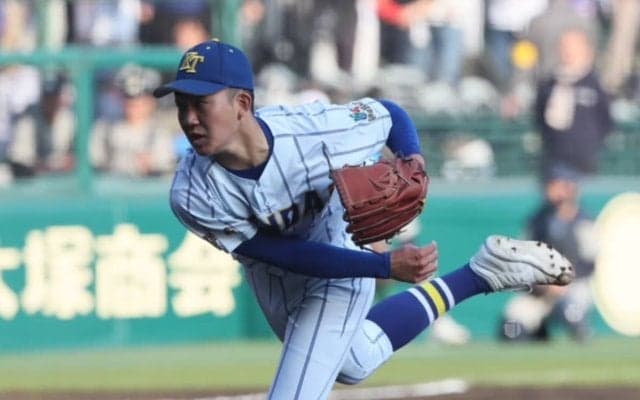 健大高崎・石垣が登場！5球すべて150キロ超え！！【2025センバツ球速一覧】