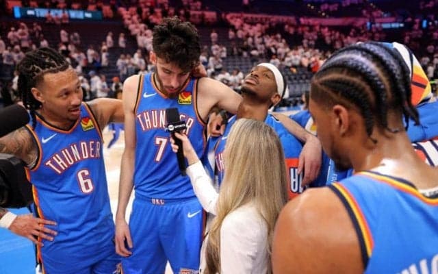 ホルムグレン、サンダー名物の”グループインタビュー”を語る…「本当に特別なこと」