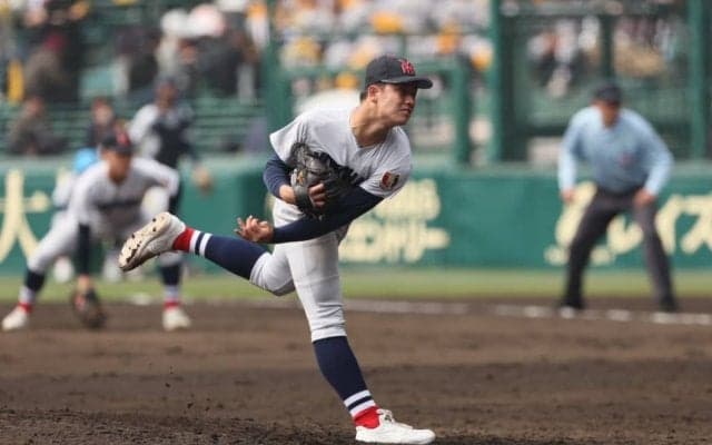 6回途中からエース左腕・奥村がマウンドへ！2点のリードを守り抜くことが出来るか【センバツ】