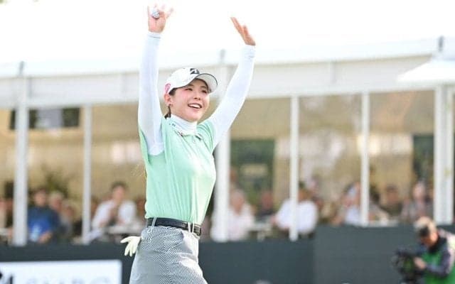 吉田優利が地元・千葉で9打差圧勝　国内ツアー4勝目は「自分のイメージ通りのゴルフができての優勝」