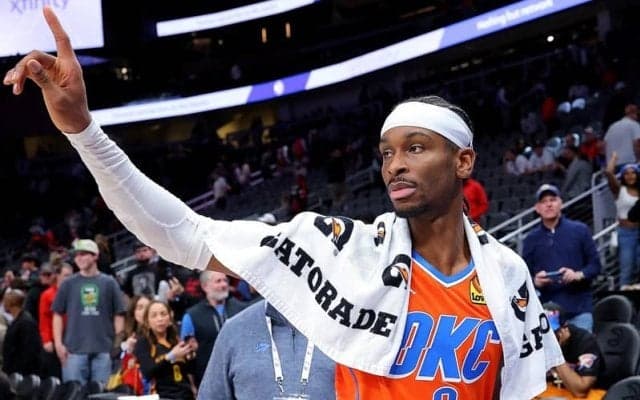 今季64試合連続で20得点以上を残すサンダーのSGAがMVP候補ランキングで首位に再浮上