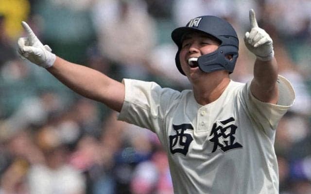 西日本短大付、2試合計3本塁打　打線が11得点で快勝　センバツ