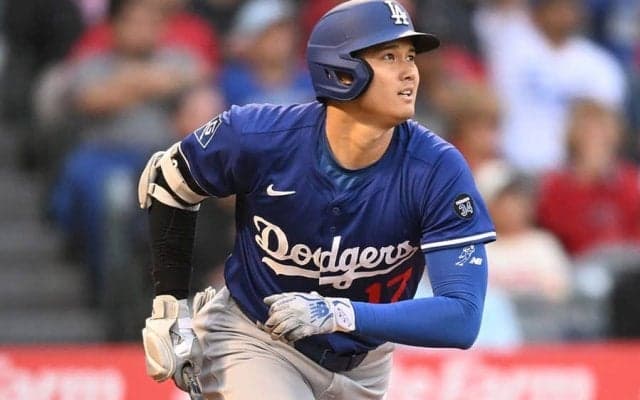 大谷翔平、160キロ二塁打でOP戦締め　“最終戦”は2打数1安打、6回途中交代