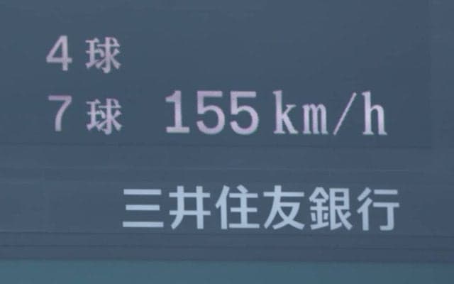 大会最速の155キロを計測した健大高崎の剛腕の平均球速は巨人のクローザーに匹敵！