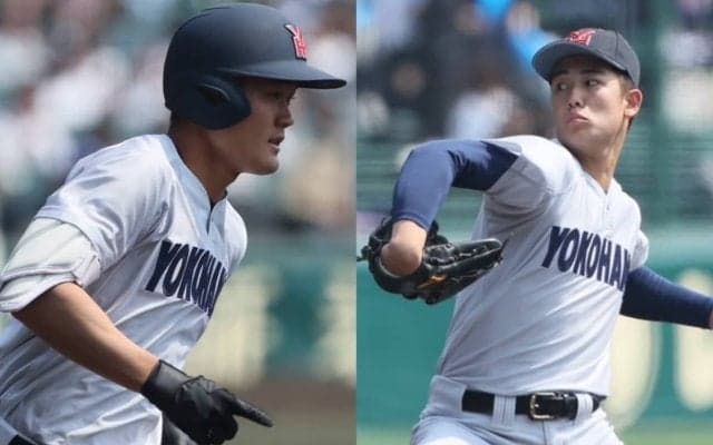 横浜が鮮やかな逆転劇で西日本短大付を破って19年ぶりの4強！阿部葉が技あり適時打【25年センバツ】







