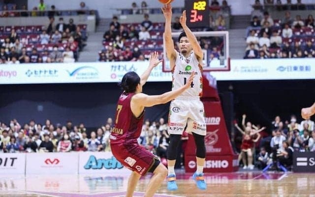 琉球がクラブ最多得点記録を更新し4連勝…崎濱デビュー、激戦制し2週間半ぶりホームへ