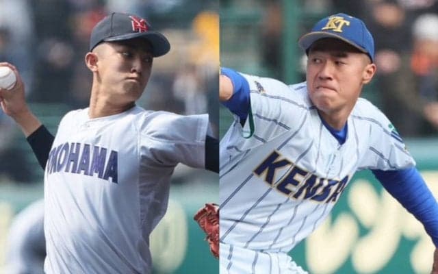 黄金カードのスタメンを発表！健大高崎はエース左腕、横浜は4試合連続で2年生の剛腕が先発！【横浜vs健大高崎 スタメン】