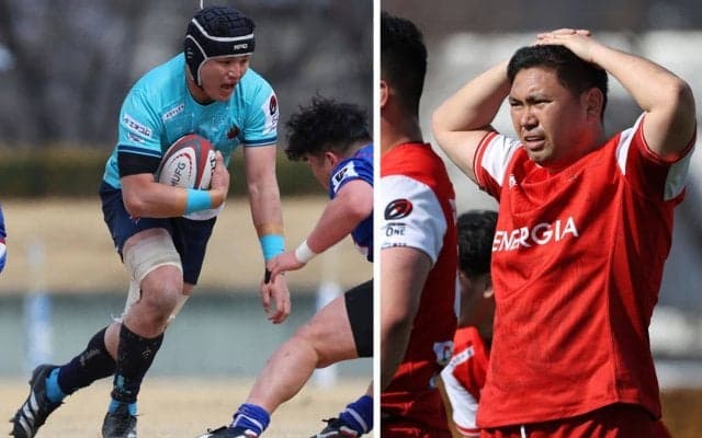 今日も今日とてラグビーができる幸せをかみ締めて。二人は試合開始の合図を待つ