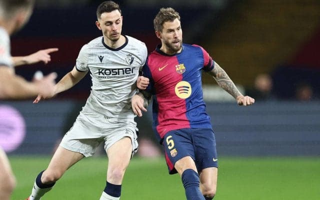 バルセロナに規定違反の可能性…オサスナ戦で先発のイニゴ・マルティネスが問題に？