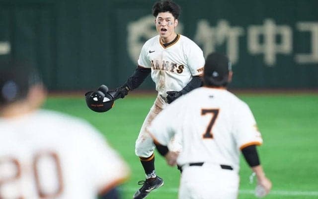 巨人、開幕戦は劇的サヨナラ勝利　延長10回に若林がV打…阿部監督「興奮しました」