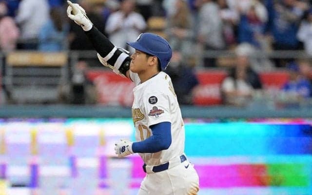 大谷翔平が豪華セレブらへ“最上級のショー”「驚きでポカン」　観客に交じり大興奮