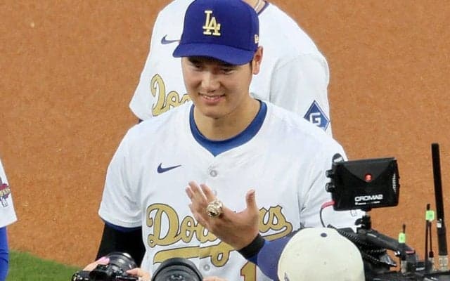 大谷が獲得した世界一リングには「300個を超えるダイヤ」　宝石だらけ…豪華仕様の詳細