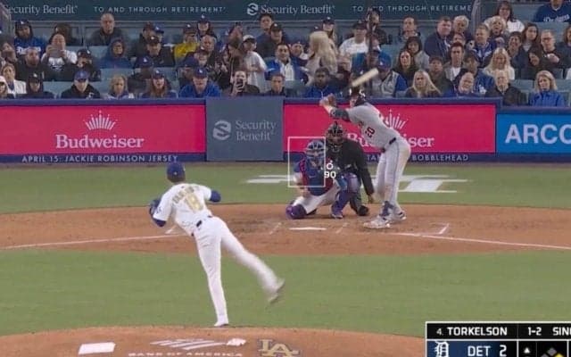 もうワケわからん！ 山本由伸に“打者が混乱”「この球は打てない」 全く動けず… 腰を引いて“見逃し三振”「カッコよすぎる」