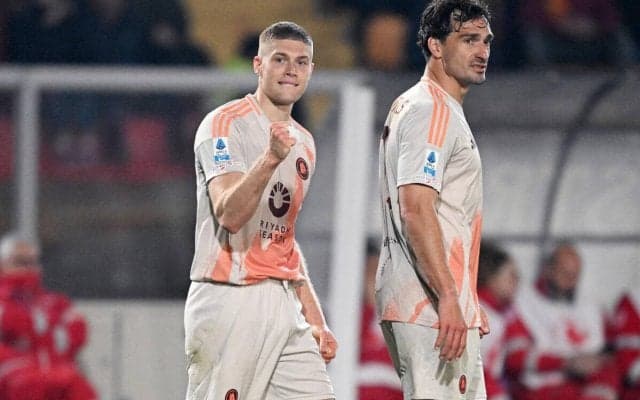 ドフビクの終盤弾でレッチェを退けたローマが怒涛の7連勝でCL射程圏内に【セリエA】