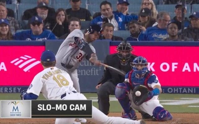 「凶悪すぎる」山本由伸、大きく沈み込む“超絶魔球”に「打てる気しない」 相手打者を腰砕けに… バットにかすらせず空振り三振