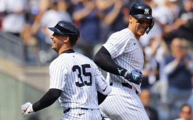 球団最多「1試合9発」の新ヤンキース打線が20得点大勝　3発8打点のジャッジは“ソトの抜けた穴”「埋めることができたと思う」