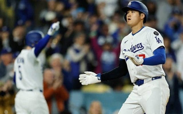 大谷翔平は今季初盗塁＆2得点　無安打も44年ぶり開幕5連勝に貢献、朗希は2回途中2失点
