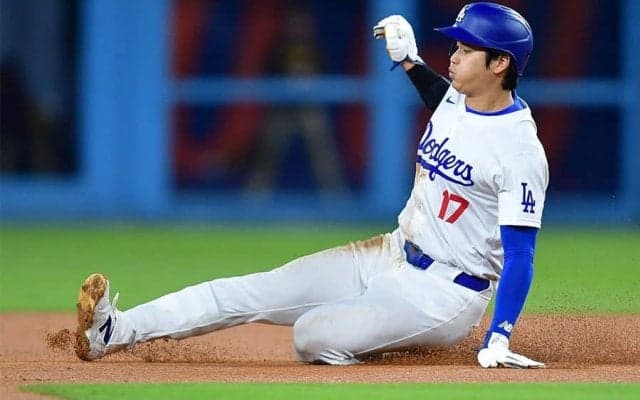 大谷翔平、今季初盗塁　前日は取り消しも…左肩手術経て“シーズン37回連続成功”