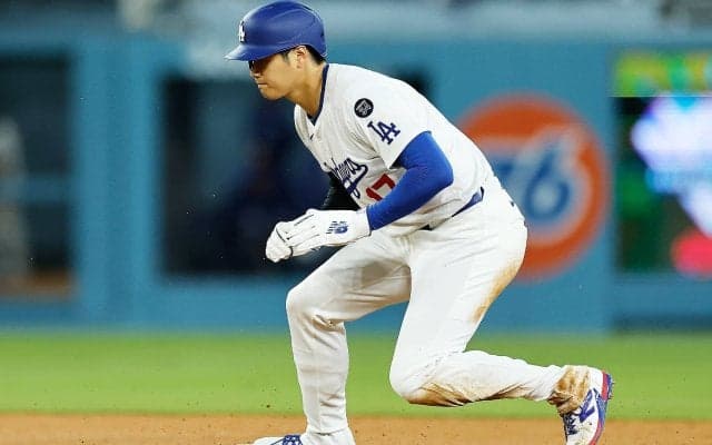 ドジャース、佐々木朗希乱調も逆転で44年ぶり開幕5連勝！大谷翔平は連続安打が4でストップも長駆ホームイン&今季初盗塁と足で活躍