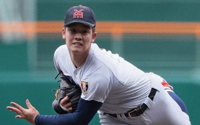 横浜のエース・奥村「チームとしてはうれしいけど…」　センバツ