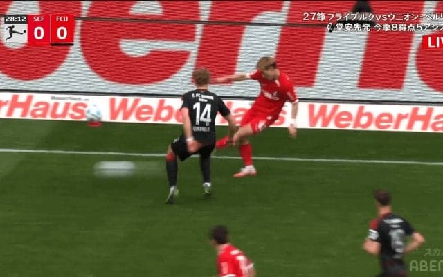 鳥肌級！ 堂安律、“20m絶品キラーパス”でプレアシスト！「完璧だ」「あの距離をピタッと通すのマジですごい」「スイッチ入れた」先制点演出の瞬間にファン興奮