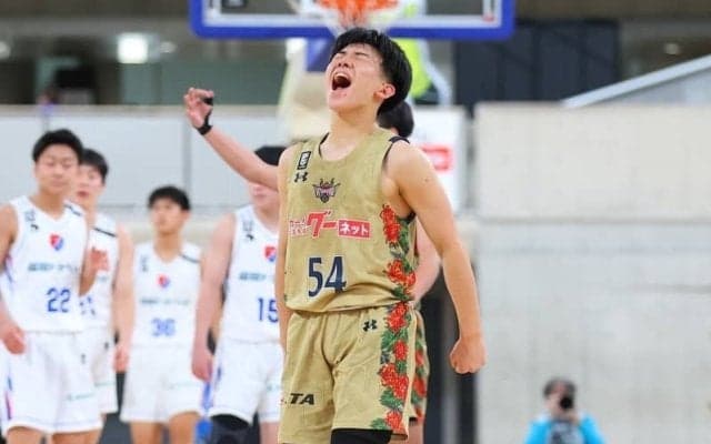 琉球U15がチャンピオンシップ初優勝…決勝37得点の越圭司がMVP受賞