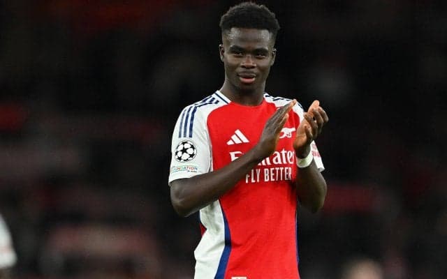 「我々の強力な武器の1つ」アーセナル待望のサカが戦列復帰、シーズン終盤の大事な時期に間に合いアルテタ監督「本当に嬉しい」