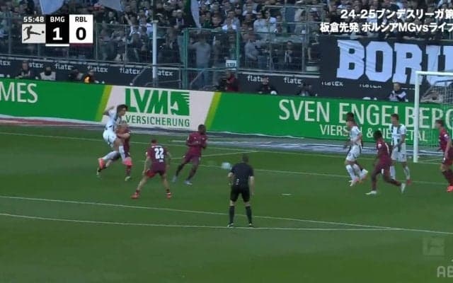 嘘だろ！日本代表・板倉滉、ストライカーばりの豪快ダイレクトボレー炸裂でスタジアム騒然「攻撃センスまじでえぐい」「いいところいるな」