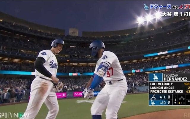ドジャース、44年ぶり開幕6連勝で球団新記録に王手！大谷翔平は開幕6戦連続出塁&手を使わず盗塁