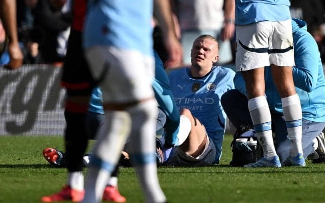 「5〜7週間と言われた」負傷したエースFWハーランドについて語るグアルディオラ監督、解決策は「別の解決策を見つける」