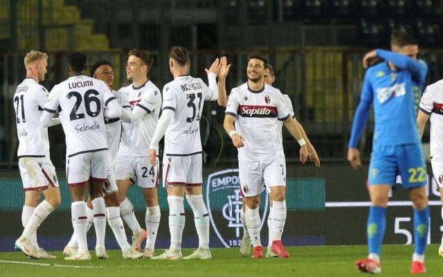 ボローニャがエンポリに敵地で3発快勝、決勝進出へ大きく前進【コッパ・イタリア】