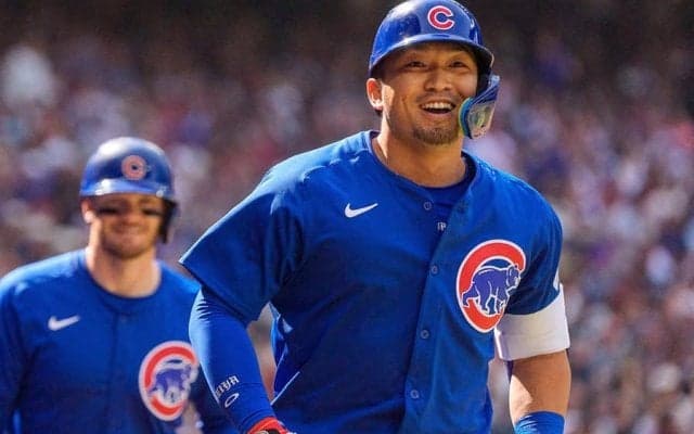 鈴木誠也、2試合ぶり2号3ラン　バックスクリーン直撃の136m特大弾、敵地衝撃