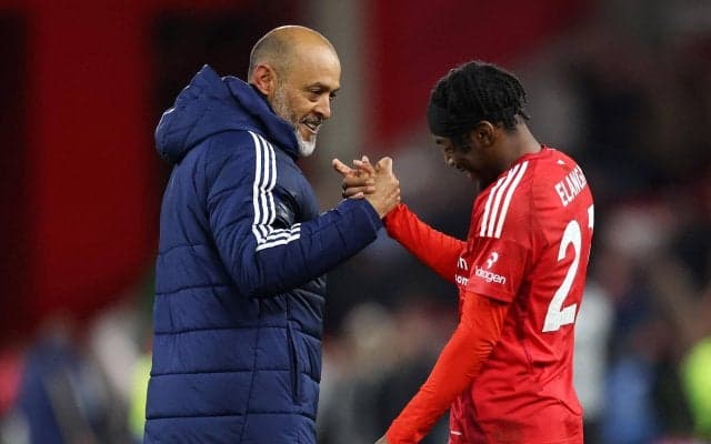 「懸命な努力と献身の表れ」ユナイテッドを撃破のフォレスト、ヌーノ監督はサポーターに感謝「彼らのおかげ」