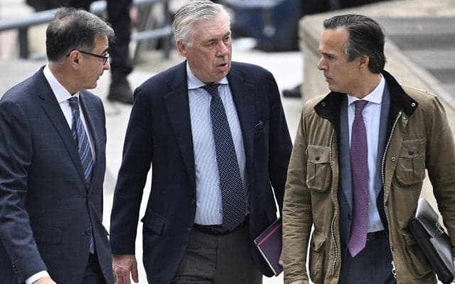 脱税容疑のアンチェロッティ監督が裁判所に出廷「詐欺だとは思ってもみなかった」…検察は懲役4年9カ月と罰金5.1億円を求める