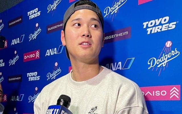 大谷翔平、同僚の一打に感謝「チームを救ってくれた」　勝利を予感した瞬間明かす…一問一答