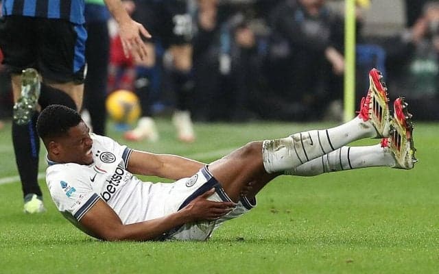 インテルに痛手…ダンフリースの回復間に合わず、追加で3～4週間の離脱に