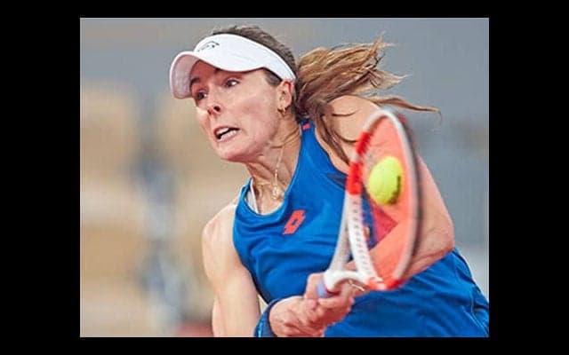  引退から復帰、いきなり8強 