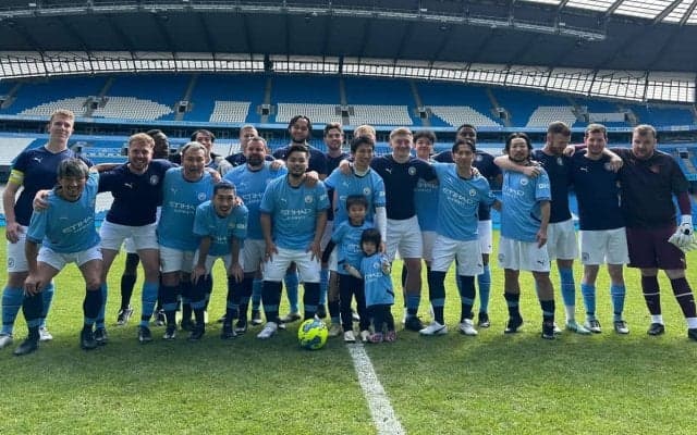 「カンプノウでバルサOBと試合」仕掛け人が成功の背景を明かす　ワクワク体験を提供したい……サビオラ、エジミウソンも賛同