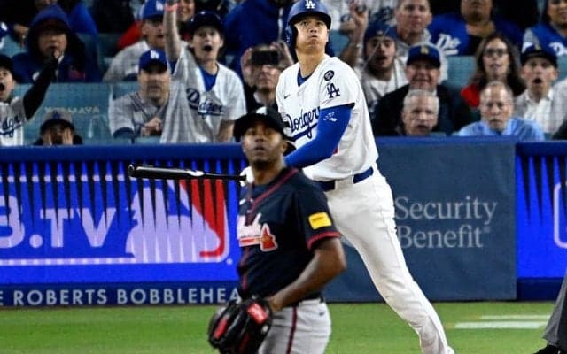 大谷翔平に米女優も「Wow！」　国歌斉唱翌日の劇弾…息子とスターが“重なった”一瞬