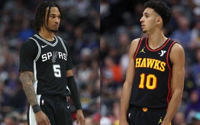 3月の月間最優秀新人賞にスパーズのキャッスル、ホークスのリザシェイが選出