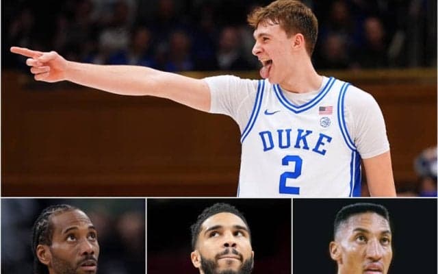 ドラ1候補のクーパー・フラッグは「テイタム×レナード×ピッペン」のような選手…新旧NBAスターとの類似点