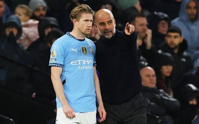 「我々はいつも特別な関係」ペップが退団決断のデ・ブライネへの想いを語る「ストライカー全員がケビンの才能の恩恵を受けてきた」