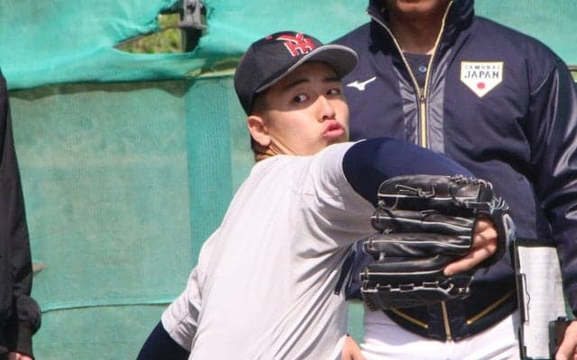 横浜の本格派左腕が選抜決勝以来の本格投球！新球・カットボールを見出す