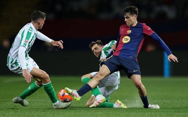 バルセロナvsベティスの絶好調対決は互いに譲らずドロー決着…【ラ・リーガ】